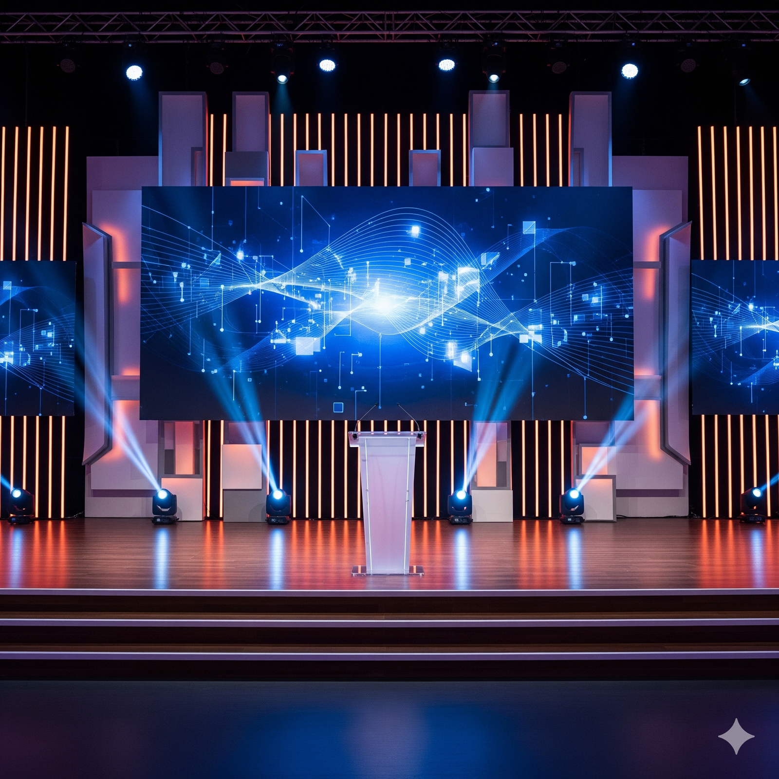 Backdrops and Stages
